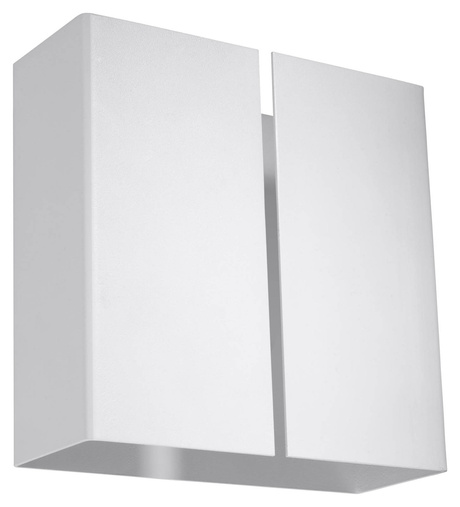 Aplique LINEA blanco + 2x bombilla LED G9 3000K Warm 4.5W 510lm