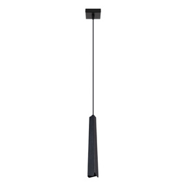 PRYSM Lámpara colgante 1 negro + 1x bombilla LED G9 3000K Cálida 4,5W 450lm