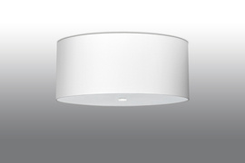 Plafond OTTO 60 blanco + 5x Bombilla LED E27 4000K Fría 7,5W 650lm