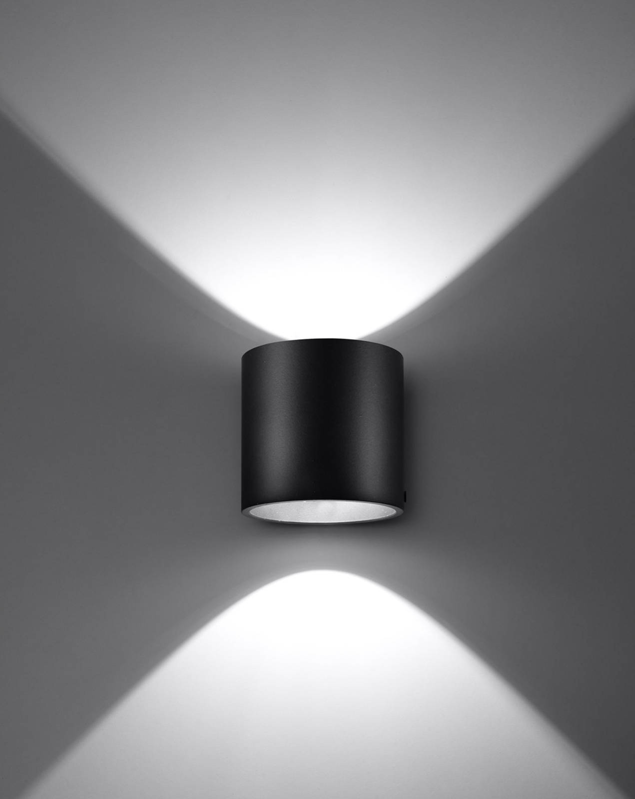 Aplique ORBIS negro + 1x bombilla LED G9 3000K Warm 4.5W 510lm