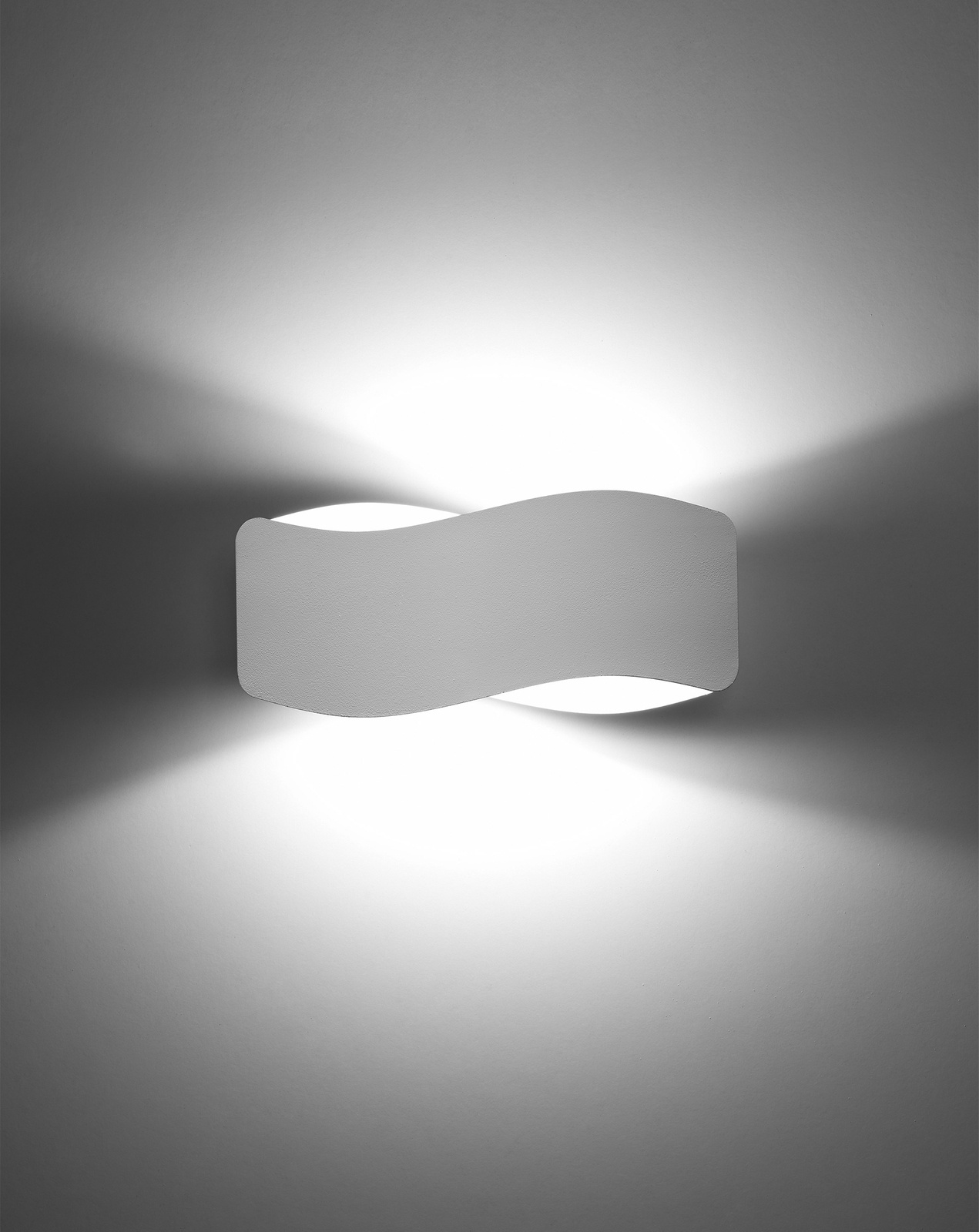 Lámpara de pared TILA 30 blanca + 1x bombilla LED G9 3000K Cálida 4,5W 510lm