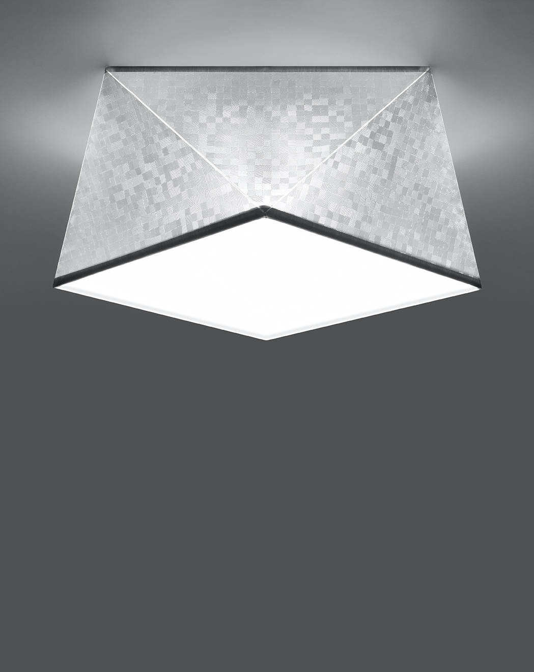 Plafond HEXA 25 CEKIN + 1x bombilla LED E27 3000K Cálida 7,5W 620lm