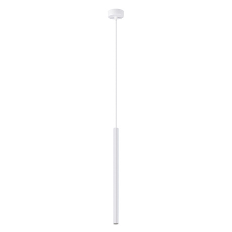 ARCHE Lámpara colgante 1 blanco + 1x bombilla LED G9 4000K Frío 4,5W 460lm