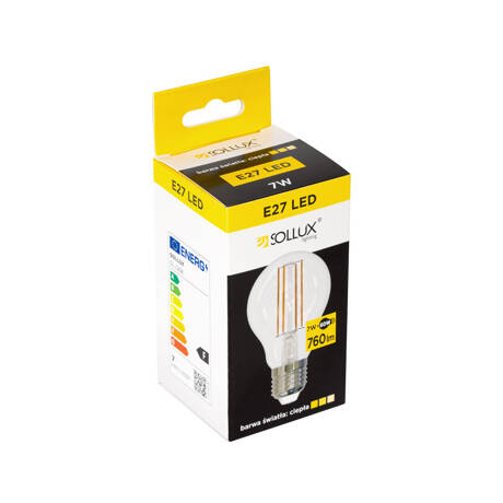 Bombilla LED E27 3000K 7W 760lm