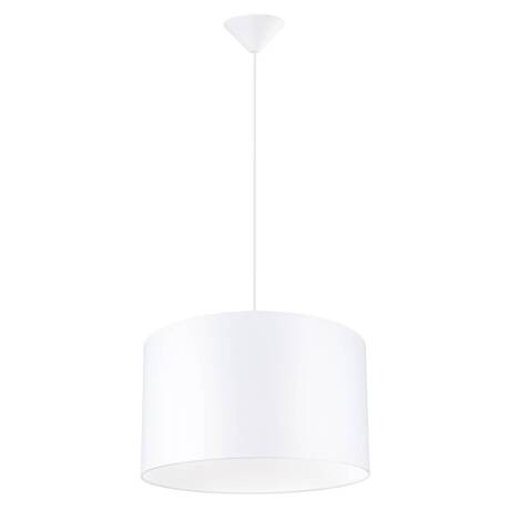 Lámpara colgante NOVA 40 blanca + 1 bombilla LED E27 4000K Frío 7,5W 690lm