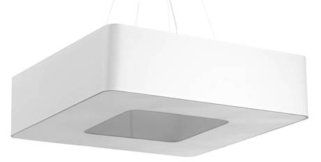 URANO 80 lámpara de araña blanco + 8x bombilla LED E27 3000K Cálido 7.5W 620lm